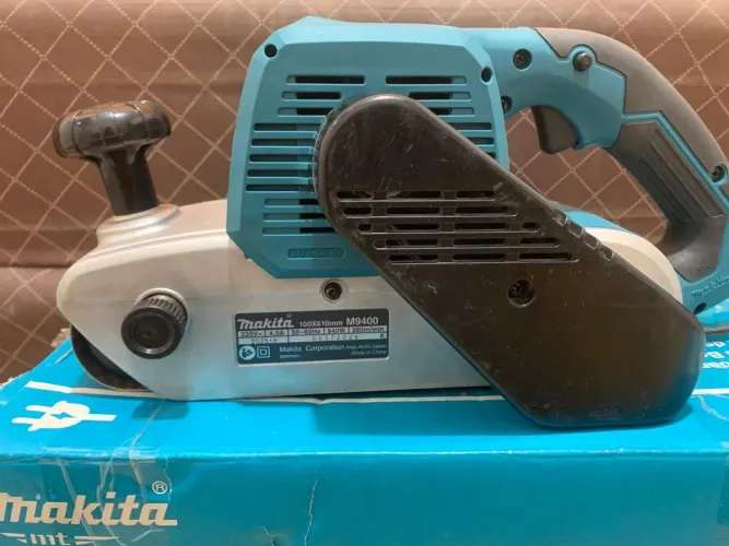 Lixadeira de Cinta Makita MT M9400 Nova Profissional 940W 127V