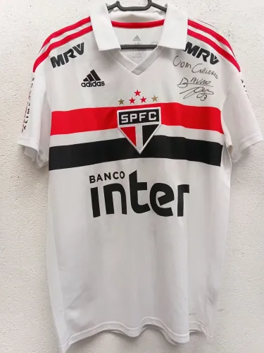 Camisa São Paulo 2018 (autografada pelo Bruno Alves) - original