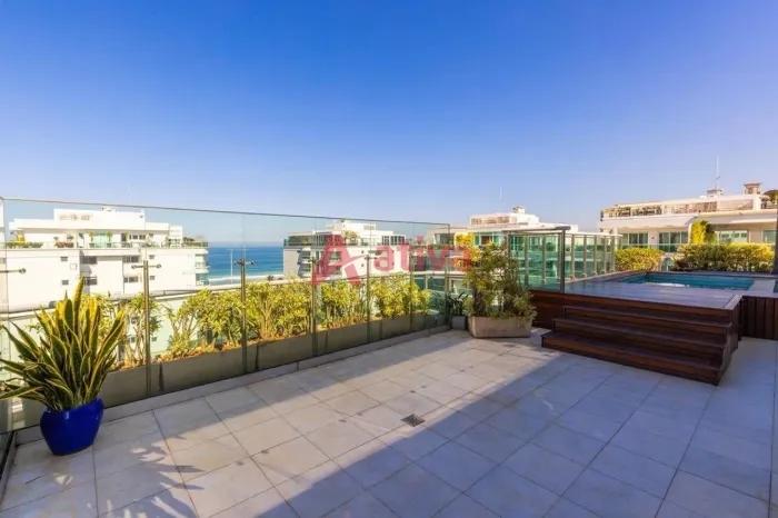 Cobertura Duplex 589M2 com Piscina, Sauna, Churrasqueira no Monaco na Barra da Tijuca / Ri