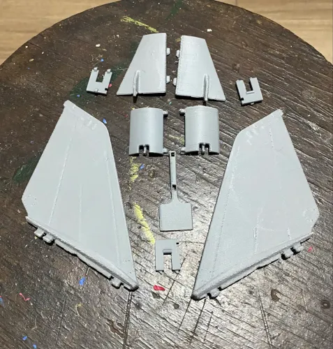 Lote de peças Comandos em Ação SkyStriker F-14
