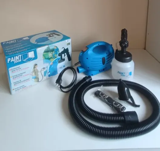 Pistola de Pintura Elétrica Pulverizadora 650W (110V) - Prática e Rápida!