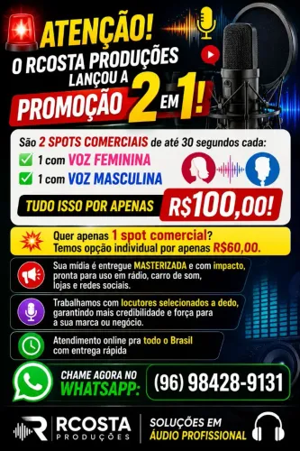 Spot Comercial 2 em 1