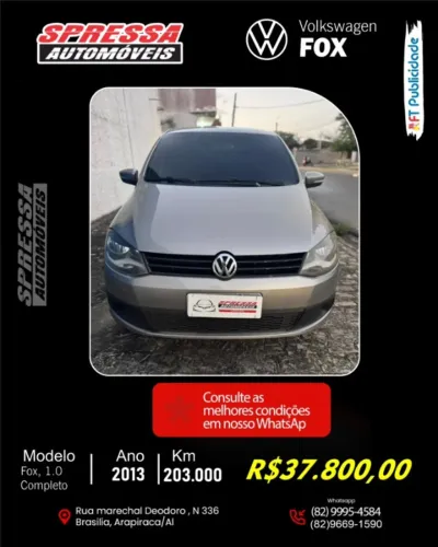 Volkswagen Fox 1.0 MI Total Flex 8V 5P 2013