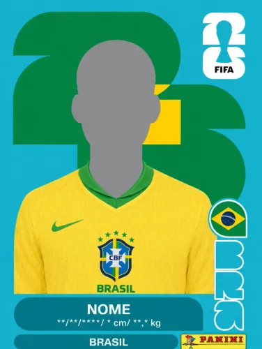 Sua Figurinha Da Copa Personalizada!