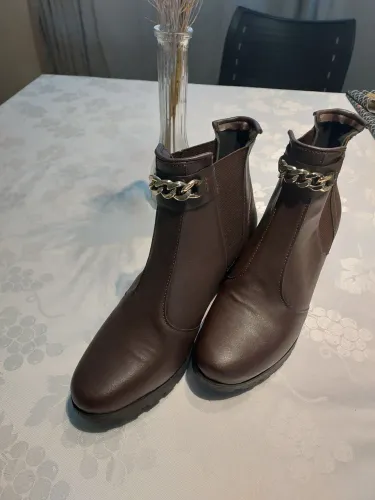 Bota inverno com salto