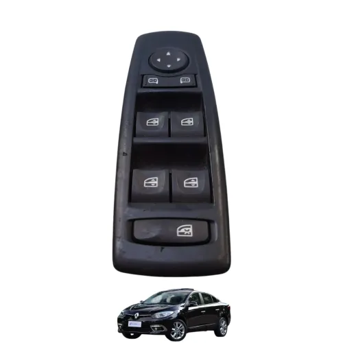 botão comando vidro elétrico dianteiro esquerdo FLUENCE 2.0 2011 a 2015
