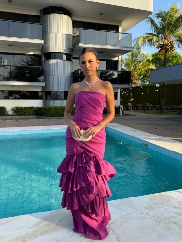 Vestido festa elegante 