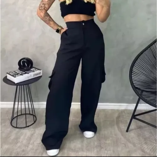 Calça cargo em Alfaiataria 