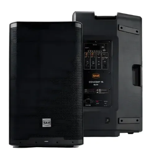 Caixa De Som Ativa Sxa Concert Slc15 280w Bluetooh Cor Preto