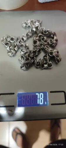 Vendo ou troco cordão de prata 950