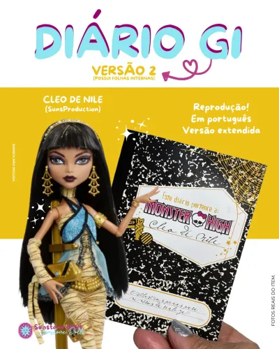DIÁRIO CLEO DE NILE MONSTER HIGH