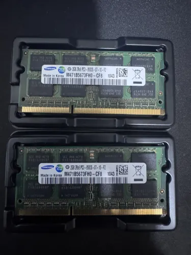 Memoria 2x2GB DDR3 PC3 8500S 1066mhz