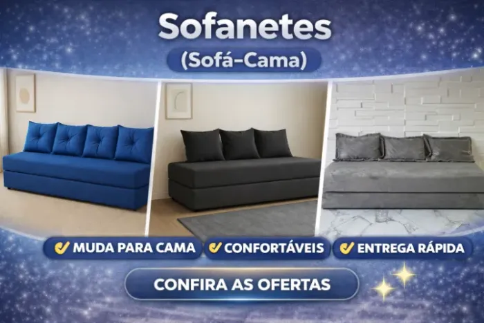 Sofanete(sofá-cama) só pegar e usar, receba e pague na sua casa !!