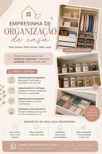 Organização de casa 