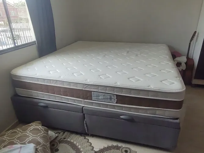 Cama Box com base