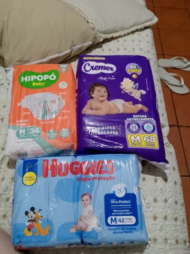 Vendo fraldas descartáveis