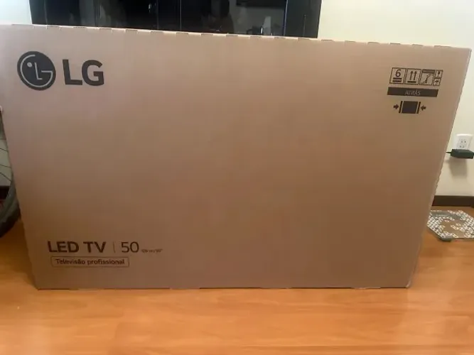 Smart TV LG 50 Polegadas  4K - Nova - NF - Garantia