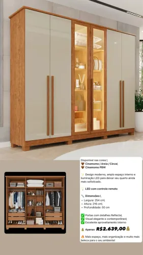 Guarda Roupa Casal B81