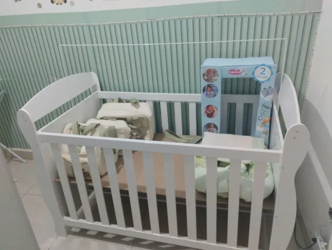 Berço MDF 3 em 1