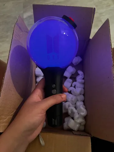 Lightstick bts ver 3 (army bomb) em impressora 3D
