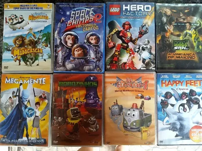 Dvd de desenhos