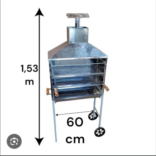 Carrinho de espeto para churrasquinho