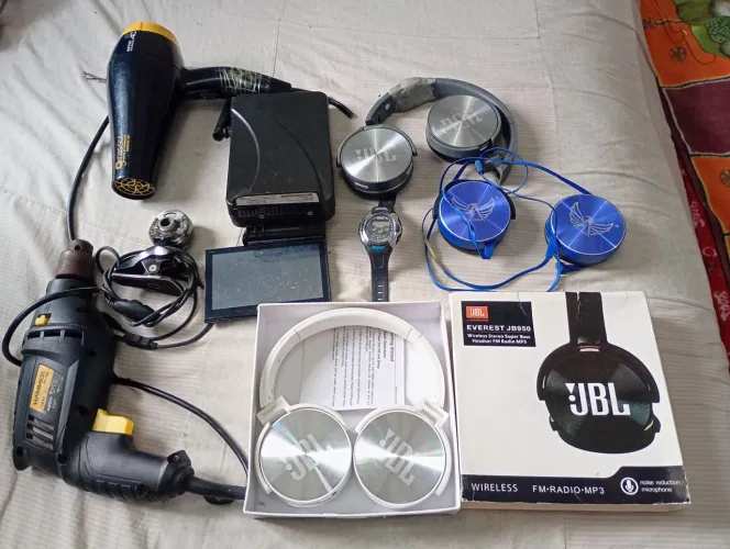 Lote de eletrônicos