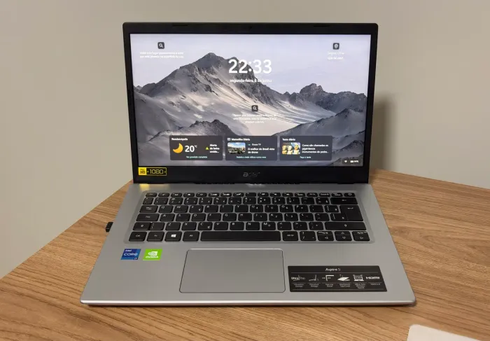 Notebook Acer Aspire 5, i7, 20GB RAM, MX350, SSD 512GB
