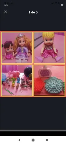 Lote de brinquedo 