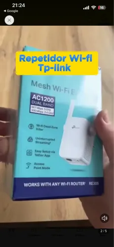Repetidor sem fio 5G