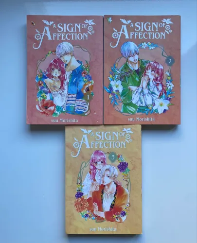 A Sign of Affection Inglês Volumes 1 ao 3