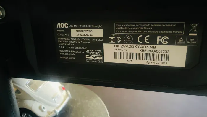 Monitor AOC 21.5