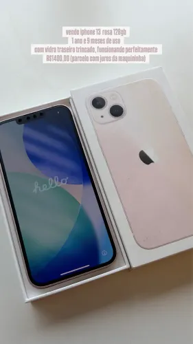 IPHONE 13 ROSA 128GB