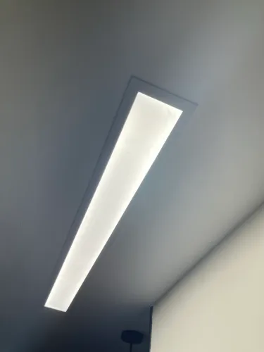 Luminária Led de Embutir Luz Branca 124,5cmX15,5cm
