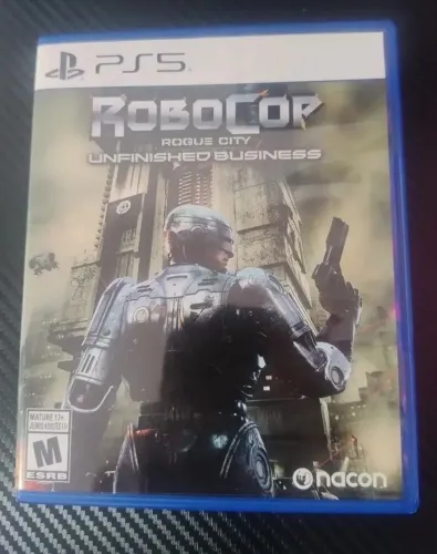Robocop unfinished business PS5 semi-novo