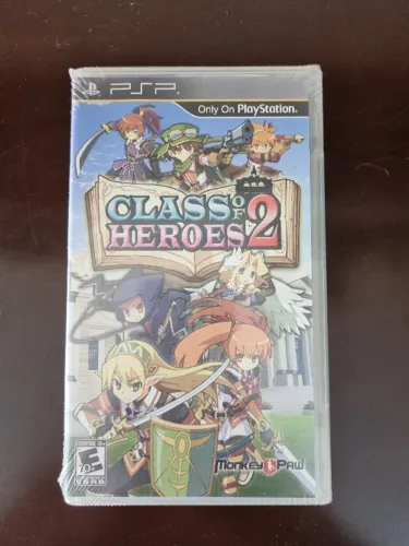 Class of Heroes 2 PSP Novo Lacrado