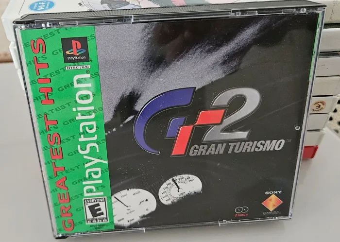 Gran Turismo 2 PS1 (Greatest Hits) - COMPLETO e IMPECÁVEL - Relíquia de Colecionador