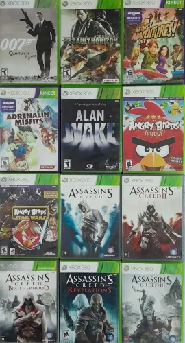 Jogos para Xbox 360 originais preços na descrição