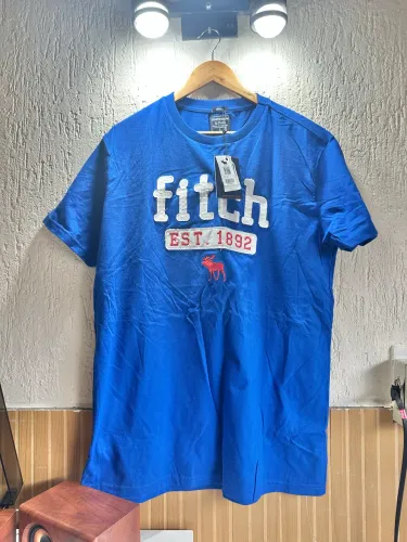 Camiseta Poli Fitch Azul G Nova