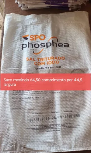 SACOS Ráfia 25 kg.