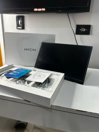 Monitor ARZOPA 60Hz Full HD 1080p 4K - Alta Qualidade de Imagem e Design Moderno