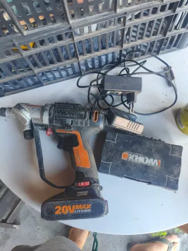 Parafusadeira WORX engate rápido duplo makita Brushless