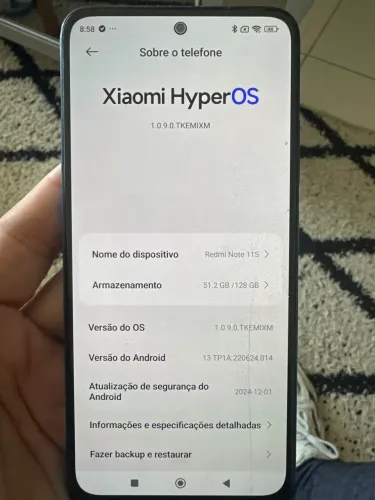 celular xaomi hiper os