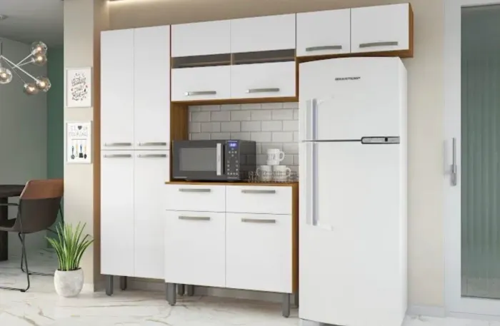 Cozinha vita com balcão
