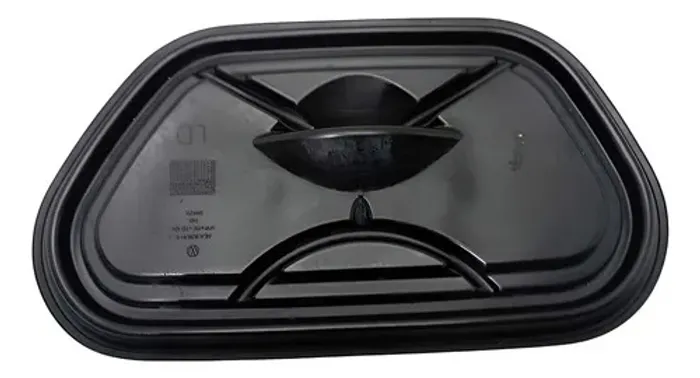Moldura Interna Porta Traseira Direita Polo 2018 2019 2020 Preto