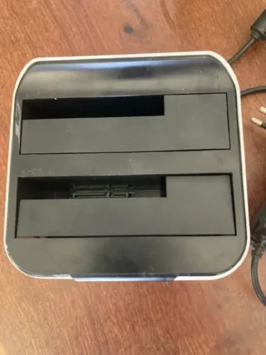 Dock Station USB 2.0 Botão clonar Ssds hds sata note backup 