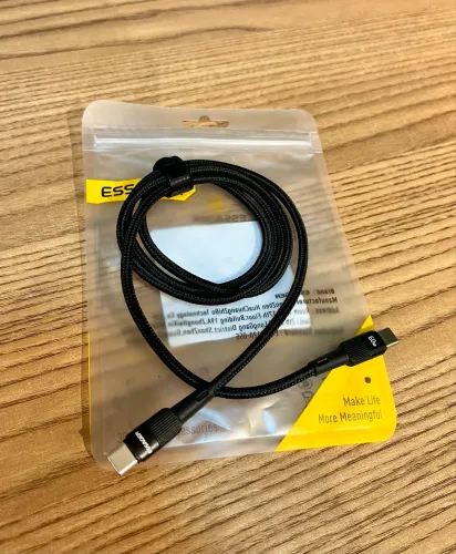 Cabo USB-C para USB-C Essager 60W