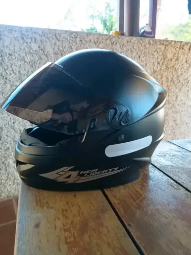 Capacete viseira fume 60