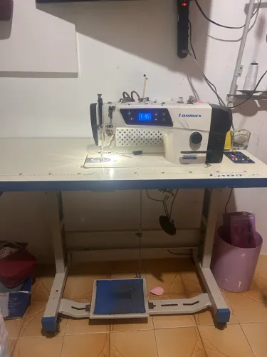 Máquina reta industrial Lanmax Direct Drive (modelo LM-9980D