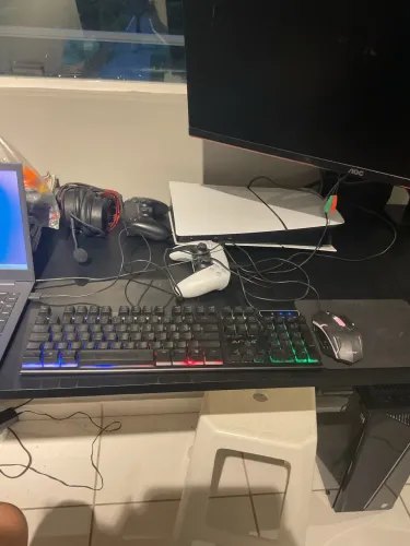 Teclado e mouse gamer 